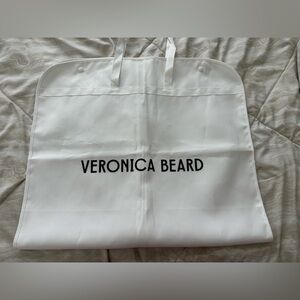Veronica Beard zip up Garment Bag in White